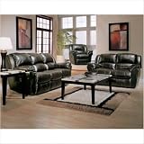 Fairfax Bonded Leather Power Motion Sofa, Loveseat and Recliner Set