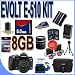 Olympus Evolt E-510 (262070) Digital SLR 10.0 MP Camera w/ Zuiko Digital ED 14-42 mm f/3.5-5.6 Lens + Zuiko EZ Zoom 40-150mm f/4.0-5.6 Lens + 8GB CF Compact Flash Memory Card + BLM1 Replacement Lithium Ion Rechargeable Battery + Two Filter Kits E510 BigVALUEInc Accessory Saver Bundle + MUCH MORE 