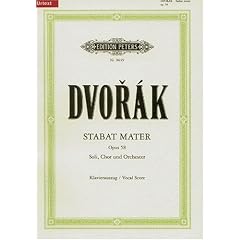 Stabat Mater op. 58 / URTEXT: f�r 4 Solostimmen, Chor und Orchester / Klavierauszug