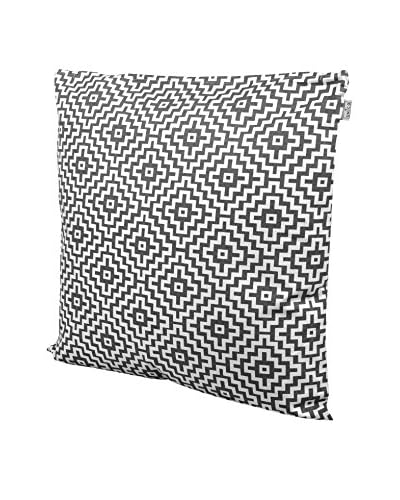 Glam Home Cuscino Hadi Grigio/Bianco