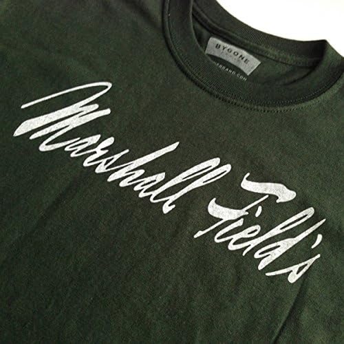 Bygone Brand Men's Marshall Field's Shortsleeve T-shirt M Forest Green