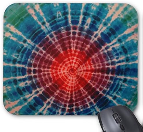 Fioieypo Standard Gaming Mousepad Tree Rings Tie Dye Phatdyes Mouse Pad
