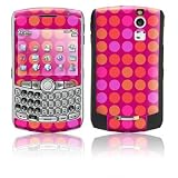 Dots Pink Design Protective Skin Decal Sticker for Blackberry Curve 8300/ 8310/ 8320 Cell Phones