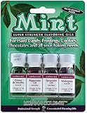 Lorann Oils Flavoring Mix, Mint, 4 Count