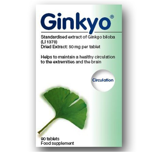 Ginkyo Circulation Tablets 50mg (90 Tablets)