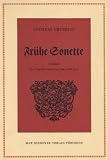 Fr�he Sonette