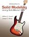 Introduction to Solid Modeling Using SolidWorks 2010 Cover