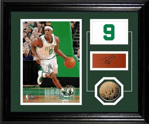 Rajon Rondo Framed Boston Celtics Player Pride Desk Top