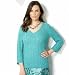 Per Una 34 Sleeve Cable Knitted Jumper