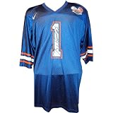 Reggie Nelson Autographed Florida Gators (Blue #1) Replica Jersey