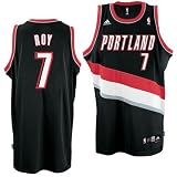 Brandon Roy Jersey: adidas Black Swingman #7 Portland Trailblazers Jersey