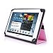 DigiLand 10.1 Inch Tablet Case - Fits Model# DL1010Q - UniGrip 10 Edition Folio Case - PINK - By Cush Cases