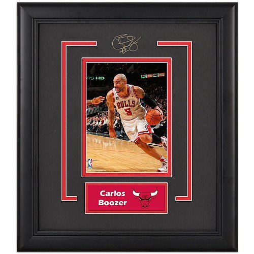 Mounted Memories Chicago Bulls Carlos Boozer 6X8 Framed Photo With Nameplate