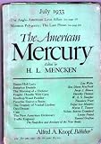 The American Mercury (The Ango-American Love Affair, Mormon Polygamy: The Last Phase)