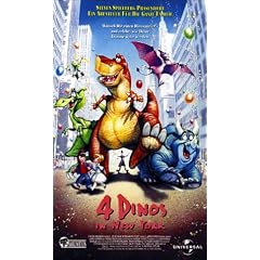 Vier Dinos in New York [VHS]