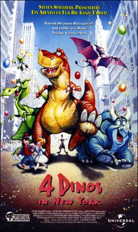 Vier Dinos in New York [VHS]