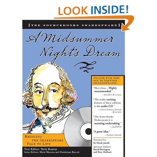 A Midsummer Night's Dream (SourcebooksShakespeare; Book & CD)