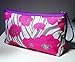 Clinique Flower Print Cosmetic Makeup Bag