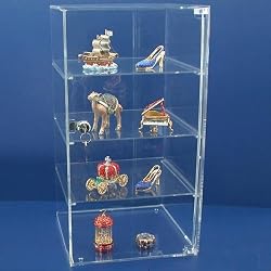 Acrylic Countertop Locking Jewelry Showcase Display