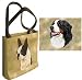 Bernese Mountain Dog Woven Tote Bag