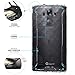 LG G Vista 2 Case, POETIC Affinity Series Premium Thin/No Bulk/Protection Where its Needed/Clear/Dual Material Protective Bumper Case for LG G Vista 2 (2015) Frosted Clear/Clear