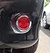 Rear Bumper Marker Chrome Trim Rings Fit 2009 - 2010 Toyota Corolla