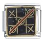 Tic Tac Toe Italian Charms