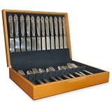 Click here to buy Wallace Silverware / Flatware Chest Oak Finish by Wallace.