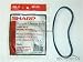 Sharp Replacement Vacuum Belts, 2-Pack