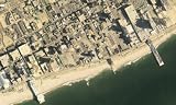 Atlantic City, NJ in high resolution from space satellite print/poster photograph: 36