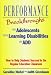 Books : Performance Breakthroughs for Adolescents With Learning Disabilities or Add: How to Help Students Succeed in the Regular Education Classroom