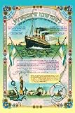 Canvas Print, Jewish New Year's Certificate - 28 x 42
