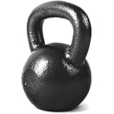 CAP Barbell Cast Iron Kettlebell, Black