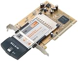 Belkin Wireless Pre-N Desktop Network Card - Network adapter - PCI - 802.11b, 802.11g, 802.11n (draft)
