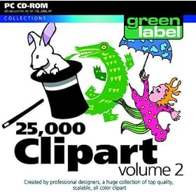 25,000 Clipart Vol 2 by greenstreet Software