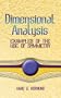 Dimensional Analysis: Examples of the Use of Symmetry (Dover Books on Physics)