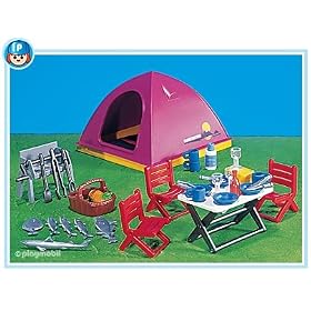 Playmobil Tent and Camping Equipment