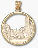 Mississippi State Bulldogs Chapel Pendant - 14KT Gold Jewelry