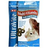 8in1 Ultra Vite Daily Vitamin Treats for Hamster Gerbil, 3-Ounce by 8 in 1