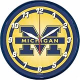 Wincraft Michigan Wolverines Round Clock