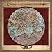 Western Hemisphere, Antique Maps Art Poster Print by Mary Elizabeth, 5x5