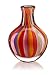 Badash Crystal Jazmin Art Glass Rainbow Vase, Multicolor, 9