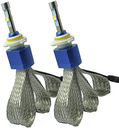 Amak 2pcs LED Headlight Kit CREE XHP50 4800LM 40W 6000K White Hi/Low Beam Bulbs (9012)