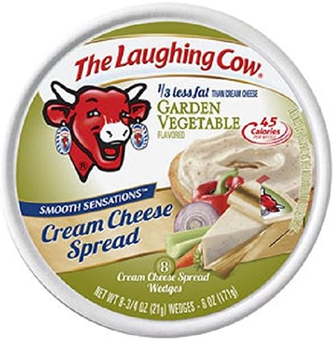 Skinny Cheese Fat Free Garden Vegetable, 8 Ounce (Pack of 12)