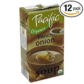 Pacific Natural Foods Organic Soup, French Onion, 16-Ounce Units (Pack of 12)