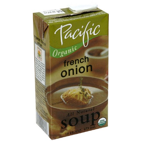 Pacific Natural Foods Organic Soup, French Onion, 16-Ounce Units (Pack of 12) by French Onion Soups