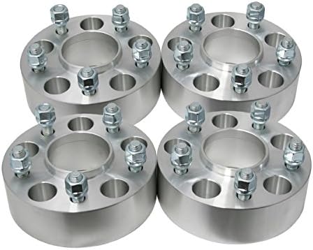 4 Pc Jeep 2.00" Inch 5x5 Accessories Plus Hub Centric Wheel Spacers