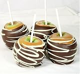 erin's dark chocolate caramel apple - set of 4