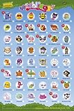 Moshi Monsters - Moshling Tick Chart Poster Print, 24x36