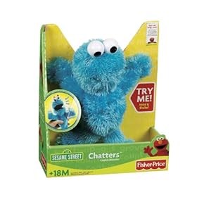  Fisher-Price Chatters Cookie Monsters